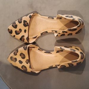 Cheetah Dress Flats